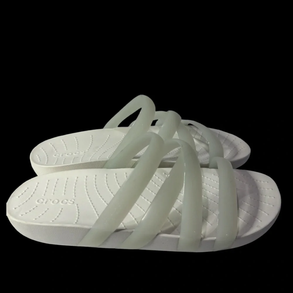 Crocs Women's Splash Strappy Sandals (Women) Sz 10 - Picture 4 of 12